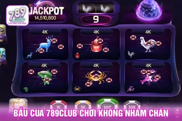 Bầu cua online 789club chơi không nhàm chán