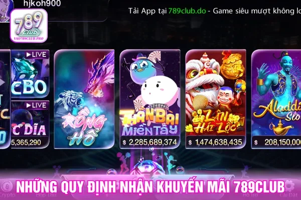Mỗi ưu đãi cược 789Club có điều kiện cần được thực hiện