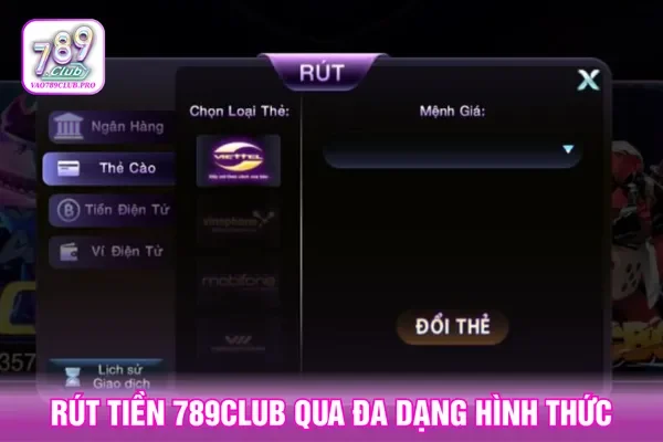 Nhận tiền trên hệ thống được hỗ trợ linh hoạt phương thức